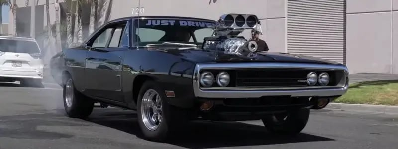 The Dodge Charger from the Fast and Furious movies.