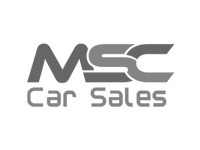 The logo of MSC Car Sales.