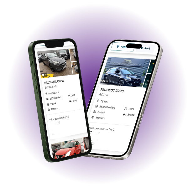 Personalised Car Search Graphic
