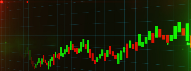 A stock graph showing a gradual rise.